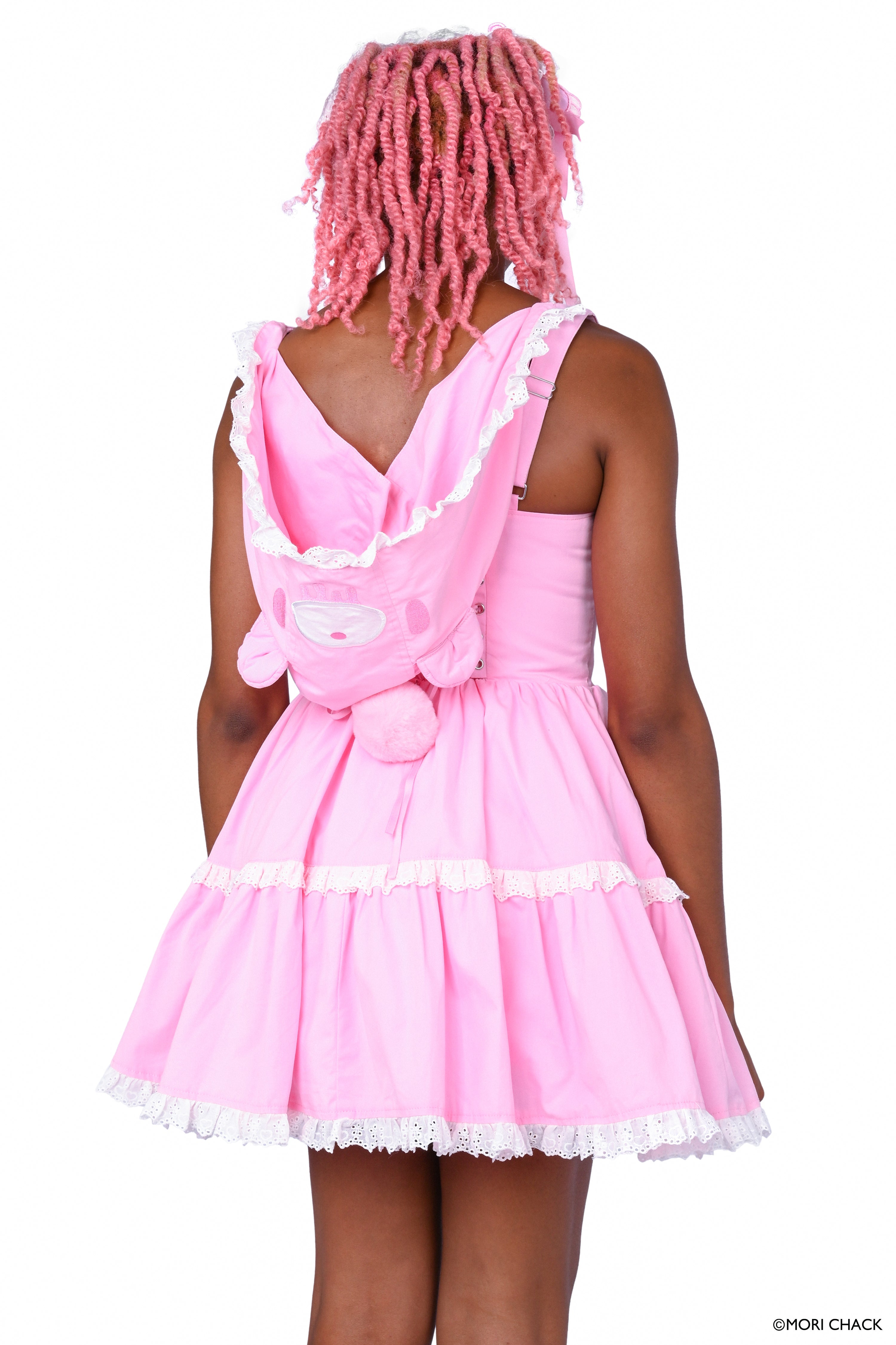 Gloomy Bear x My Violet  - Gloomy Hooded Jumperskirt